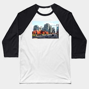 Autumn in Downtown Vancouver, Canada Baseball T-Shirt